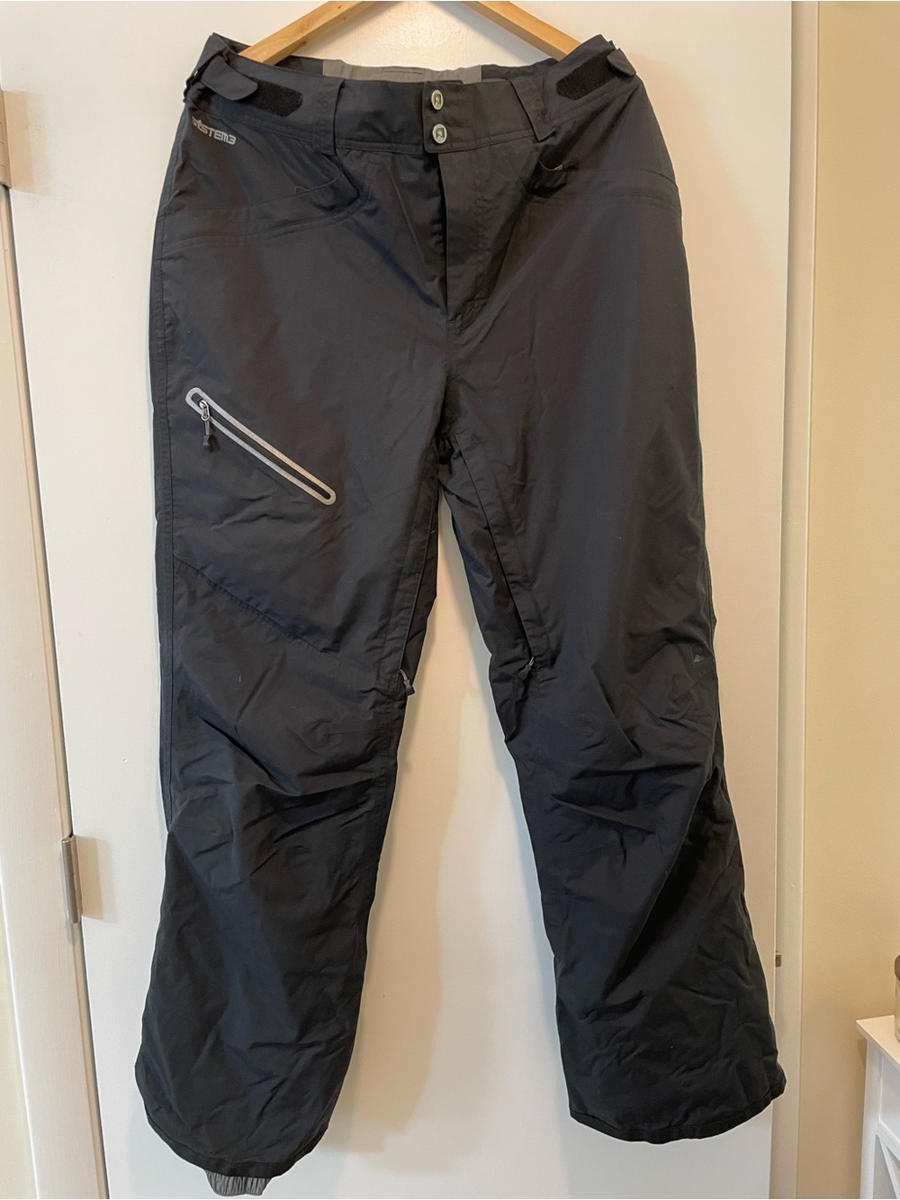 Eastern Mountain Sports System Three Black Snow Pants